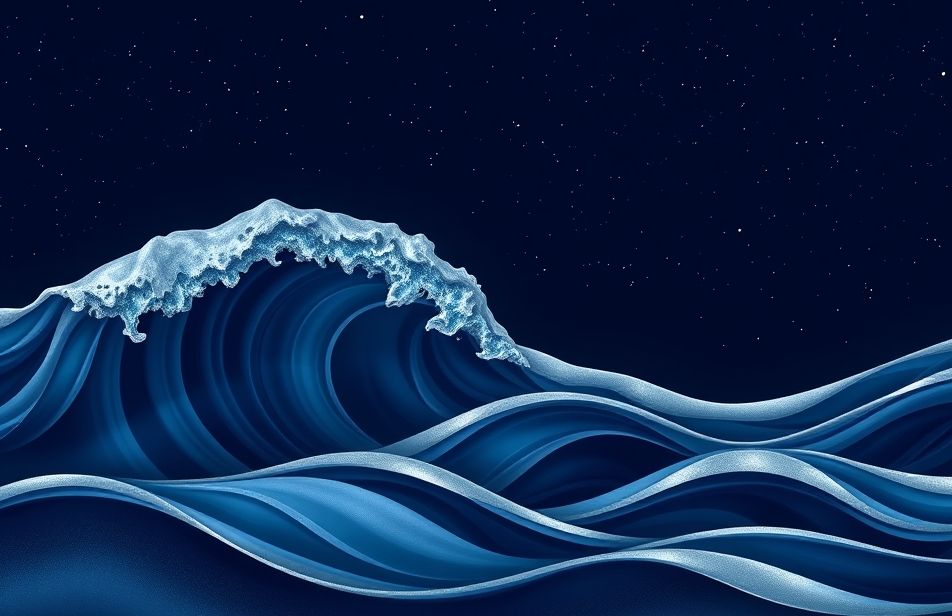 Navy Blue Aesthetic Wallpaper