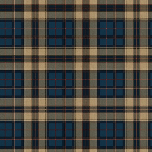 Kind Of Like This Blue Plaid Wallpaper House Projects
