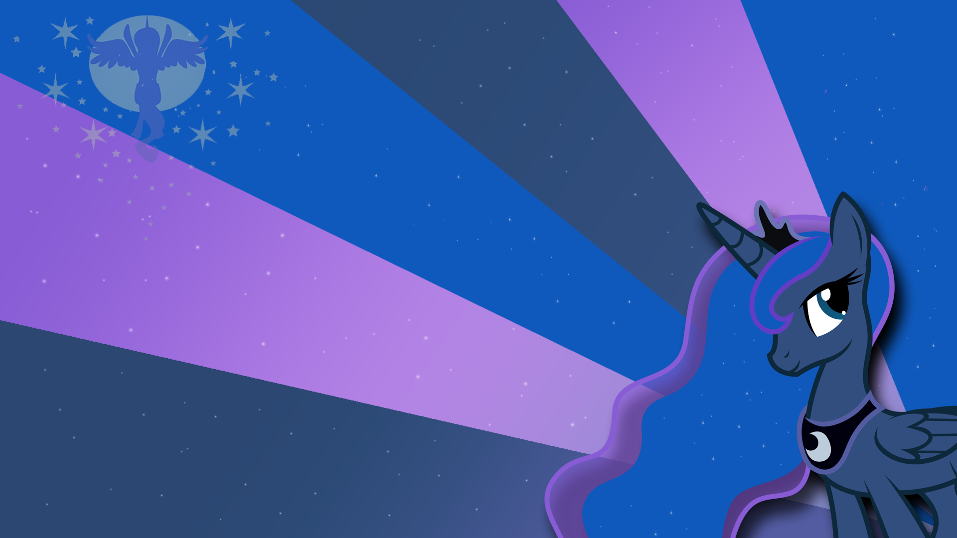 Princess Luna Moonrise Wallpaper By Bluedragonhans Fan Art