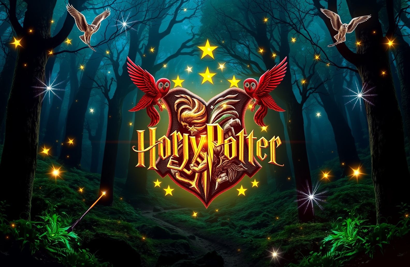 Hogwarts Logo Wallpaper