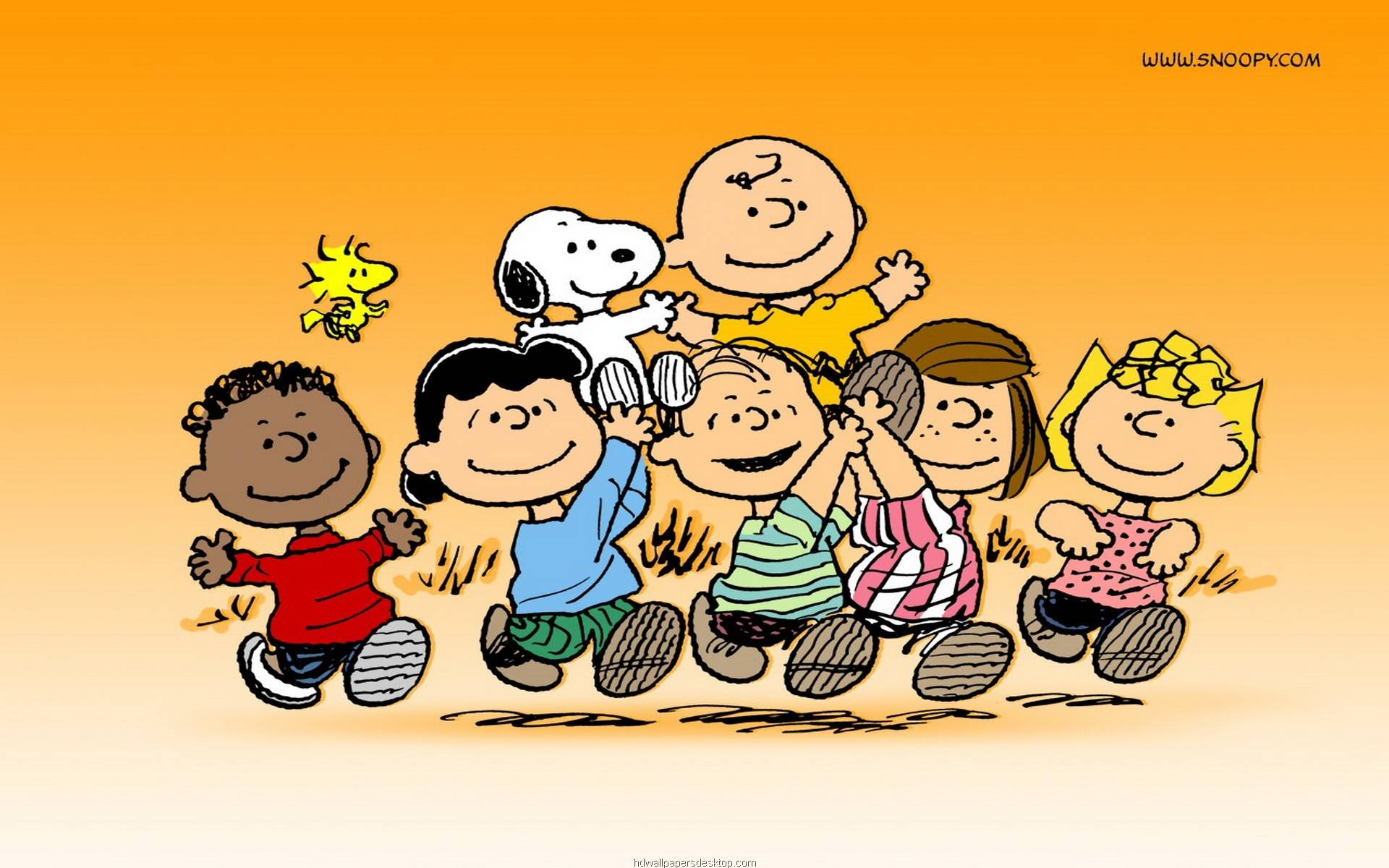 Snoopy The Gang From