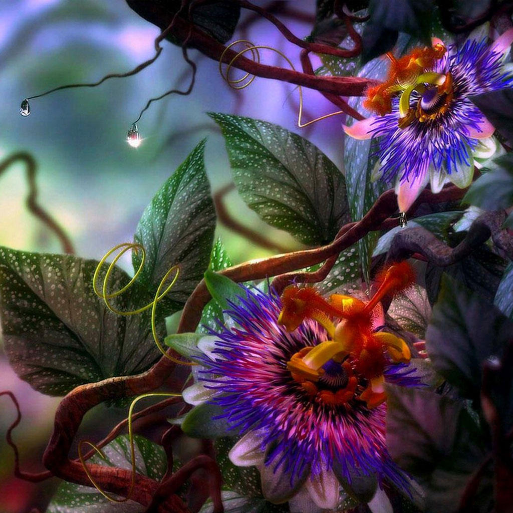 3d Fantasy Flowers Pictures To Pin
