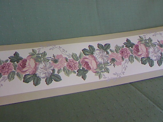Vintage Laura Ashley Wallpaper Border Paper By Fiordalis On