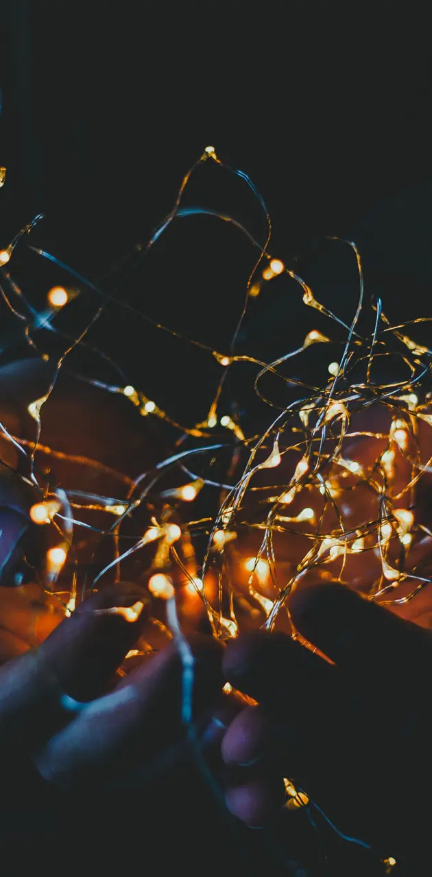 HD Fairy Lights Aesthetic Wallpaper By Chazzzzahc