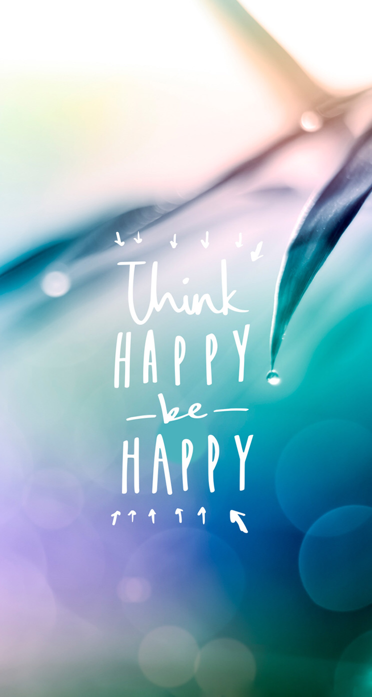 Background Thinkhappybehappy Happy Wallpaper Think Be