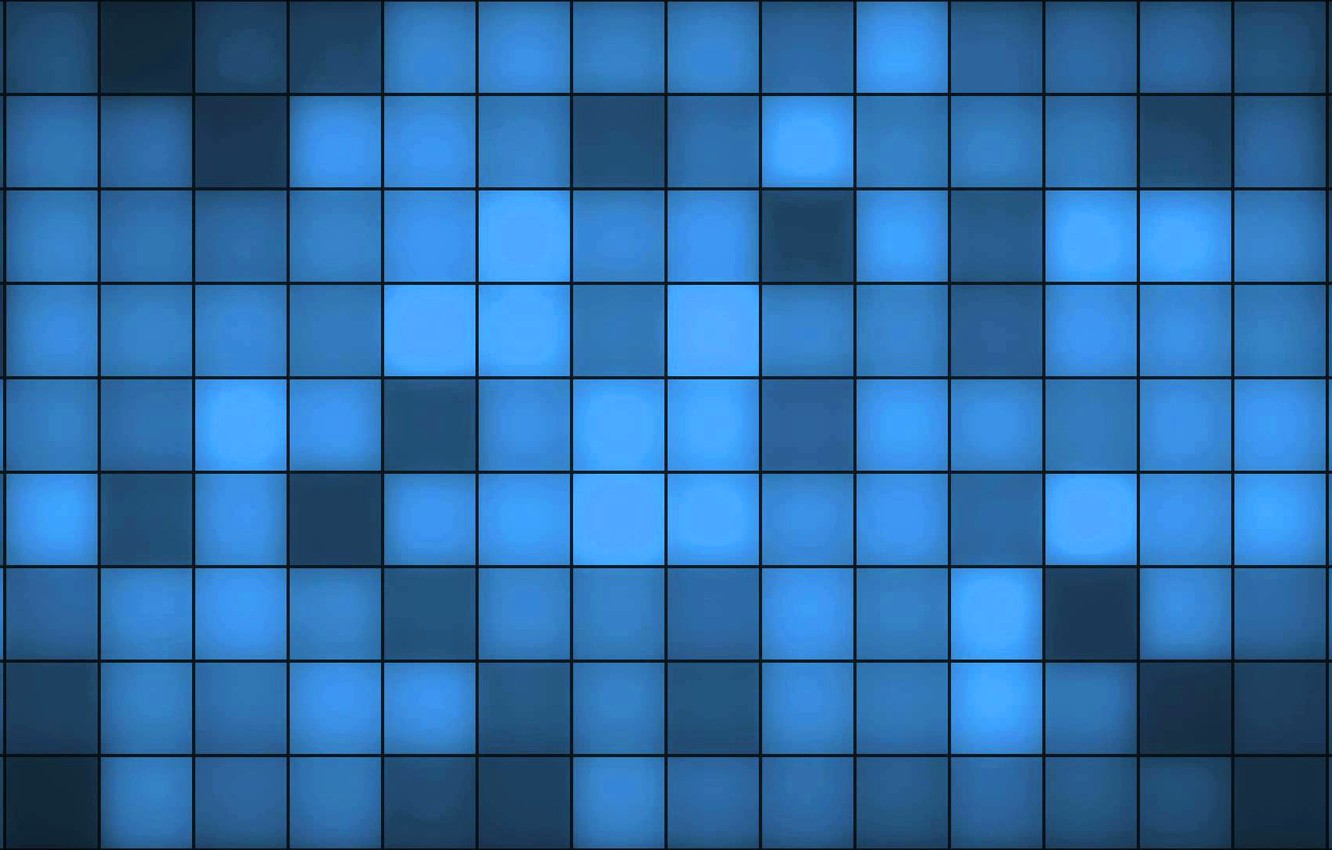Wallpaper Blue Background Squares Texture Figure Fon