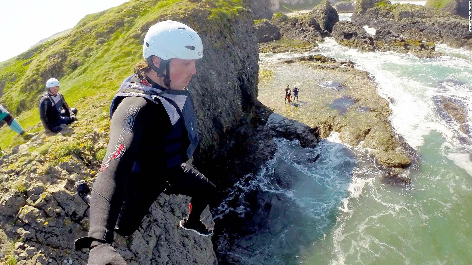 Coasteering In Ireland Best Spots For Cliff Jumping Into The