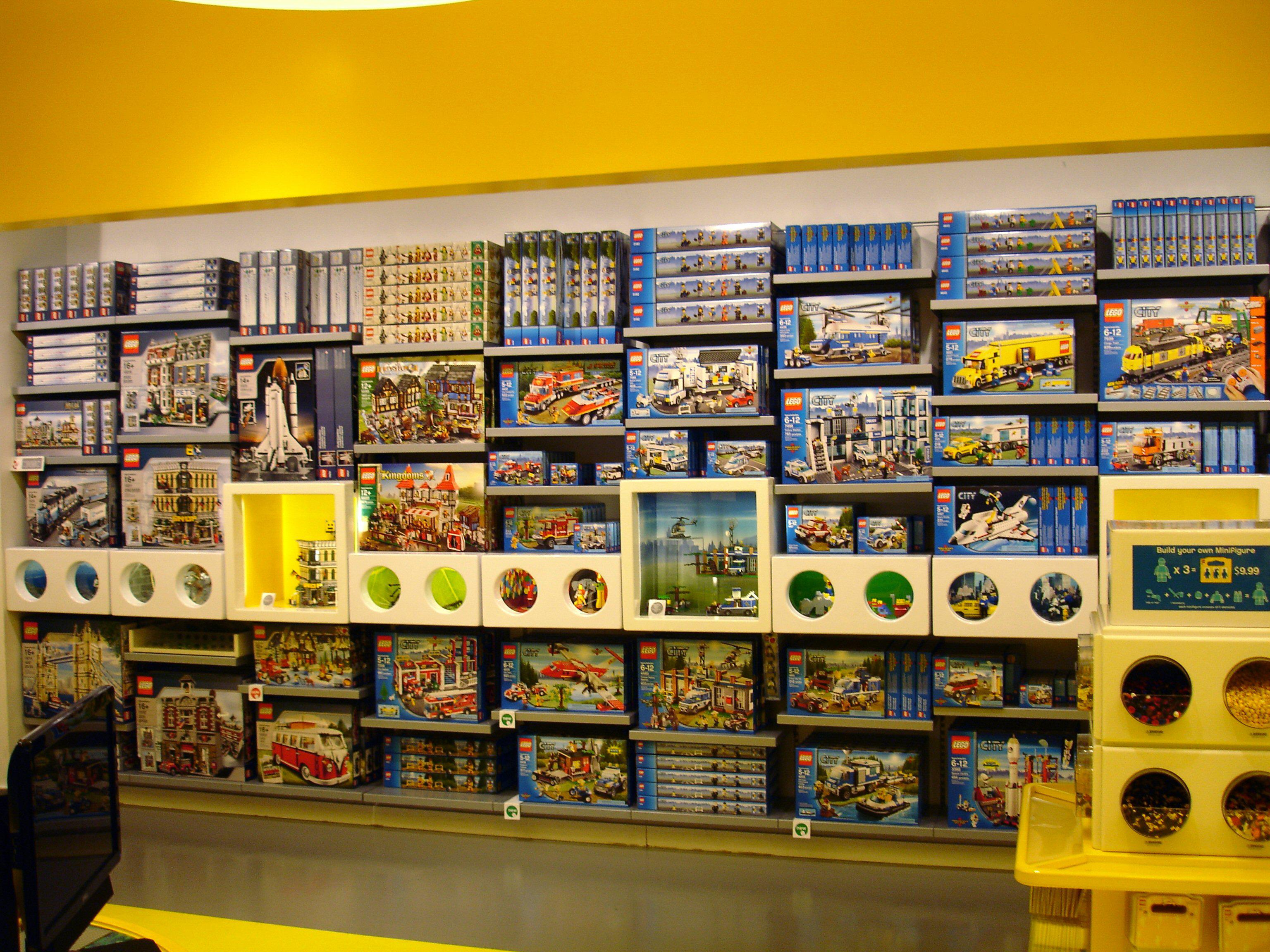 Lego Store Wallpaper HD Pw