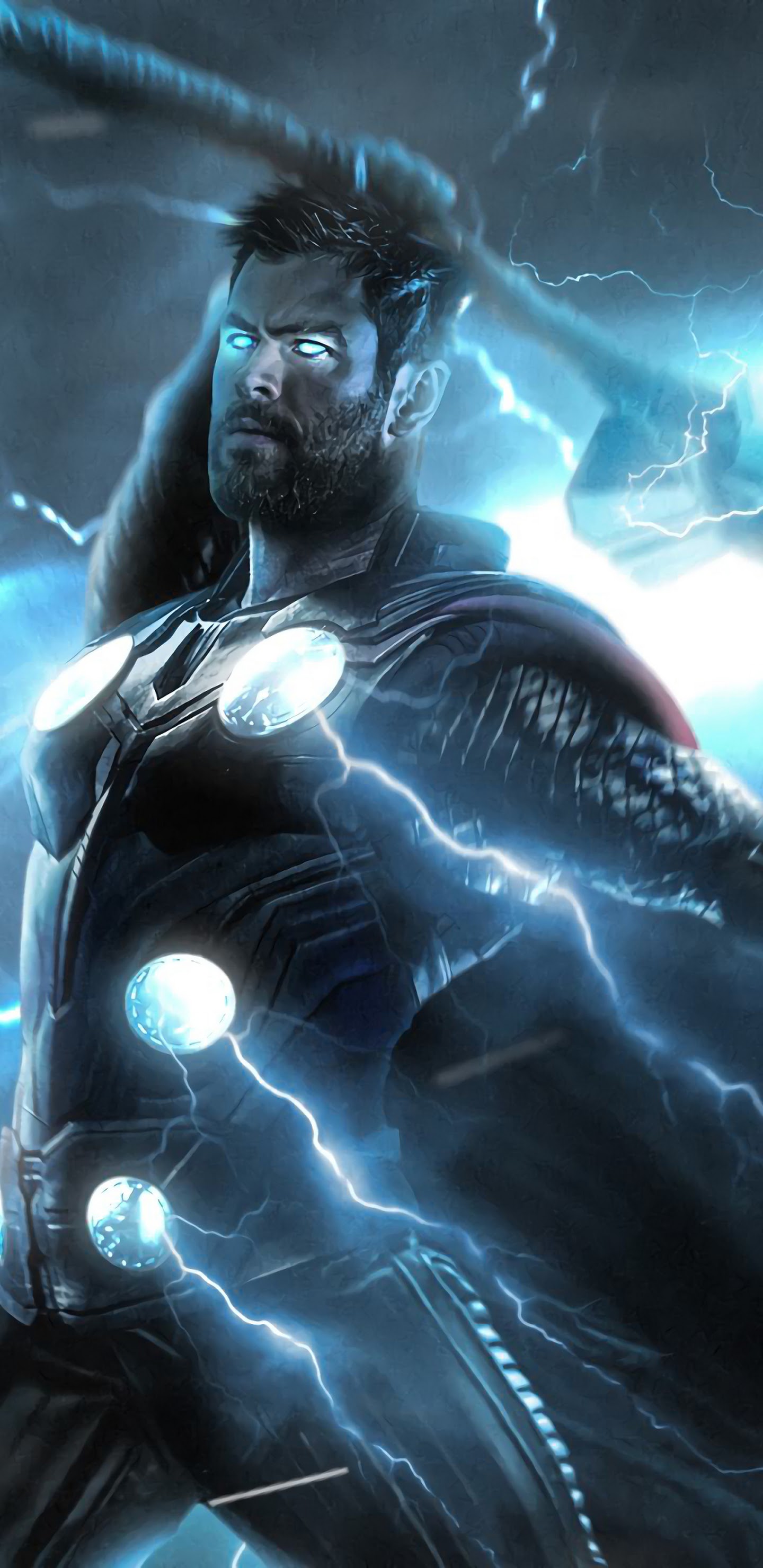 Avengers Endgame Thor Strombreaker Axe Lightning 4k Wallpaper