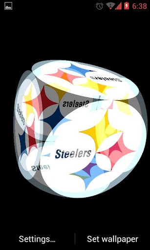 View bigger Steelers Live Wallpaper for Android screenshot