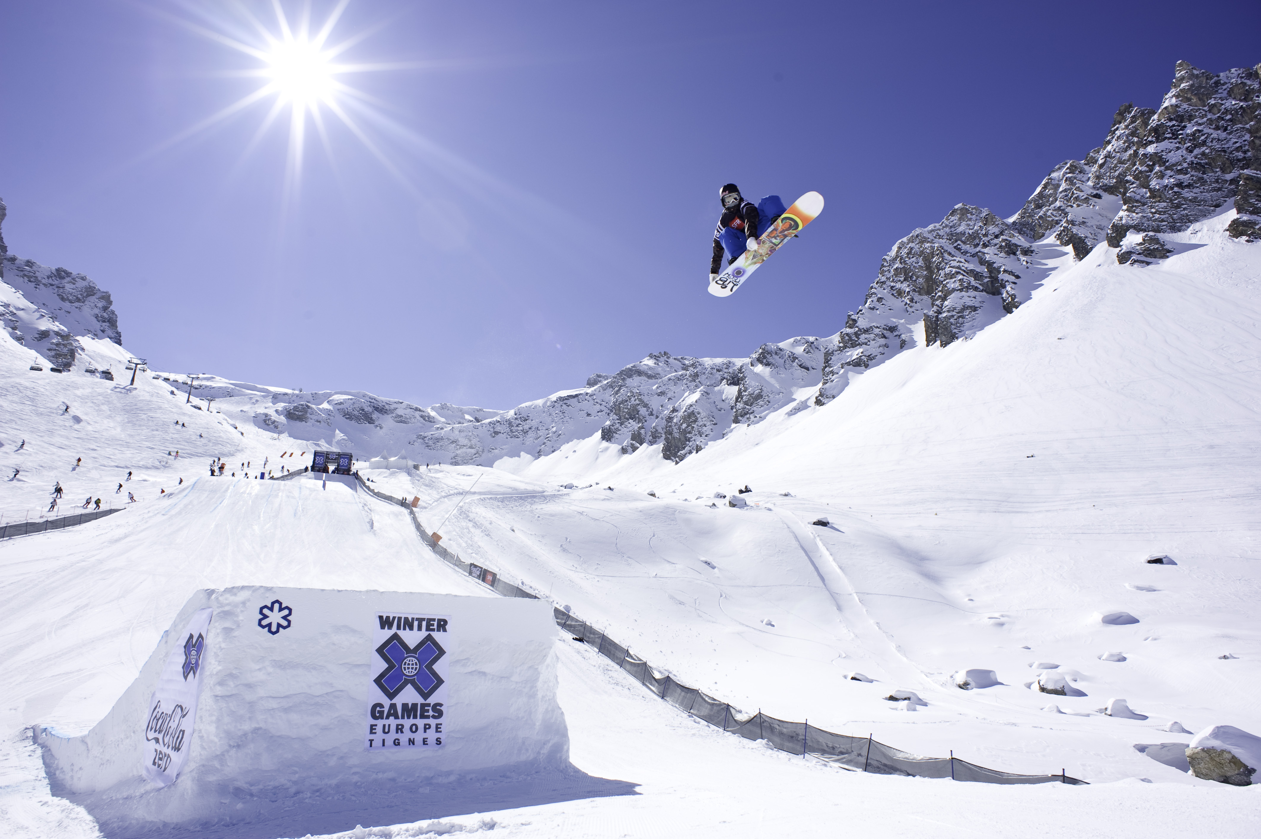 Wallpaper Snowboarding Travis Rice X Games Grab Sports