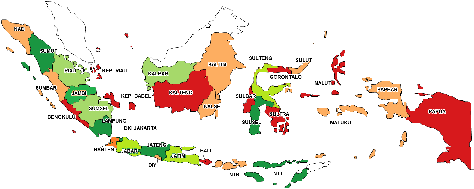 Peta Indonesia Sekolah