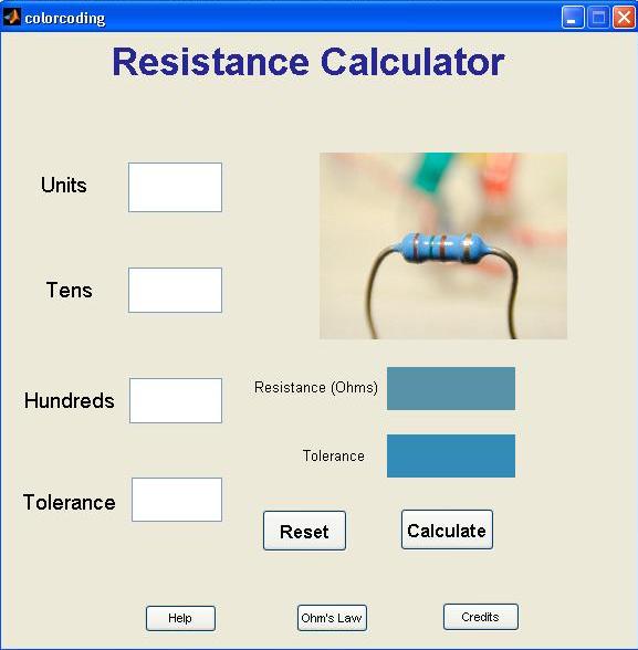 formula is used to calculate resistance using the color code image 577x588