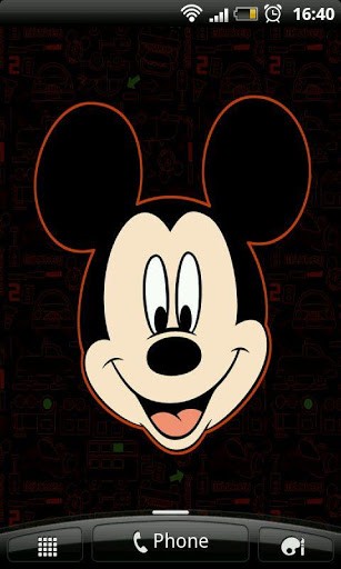 Home Press Menu Wallpaper Live Mickey Mouse
