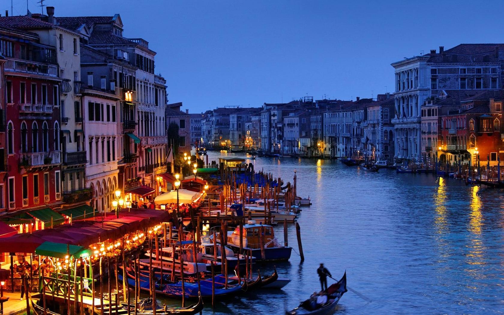 Venice Gondola Romantic Wallpaper Cool Awesome Houses