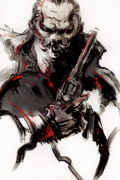 Metal Gear Solid Revolver Ocelot Wallpaper Art HD