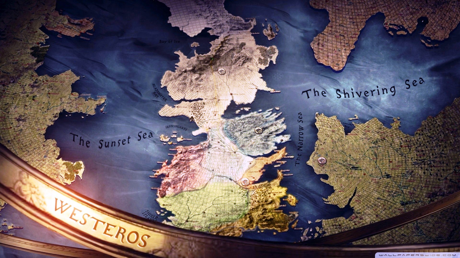 Game Of Thrones Map Wallpaper HD Movie Poster