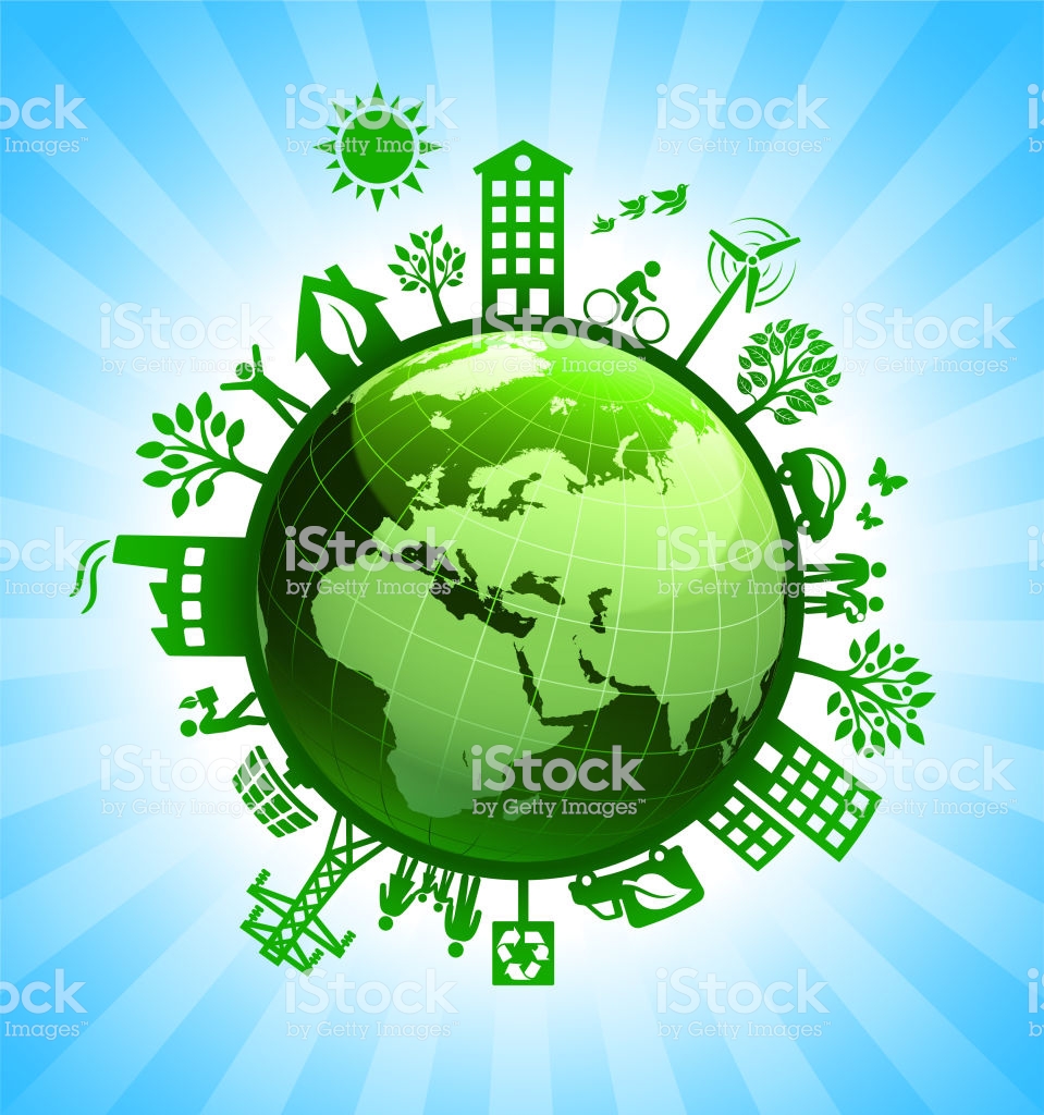 Green Pla Earth Environmental Conservation Background