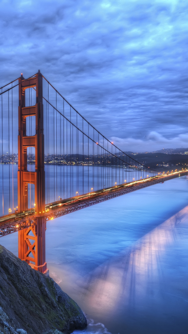 San Francisco Bridge iPhone 5s Wallpaper