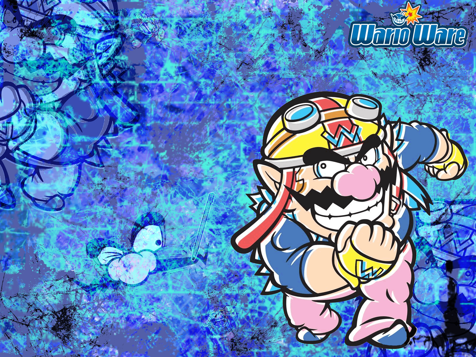Home Wallpaper Game And Wario