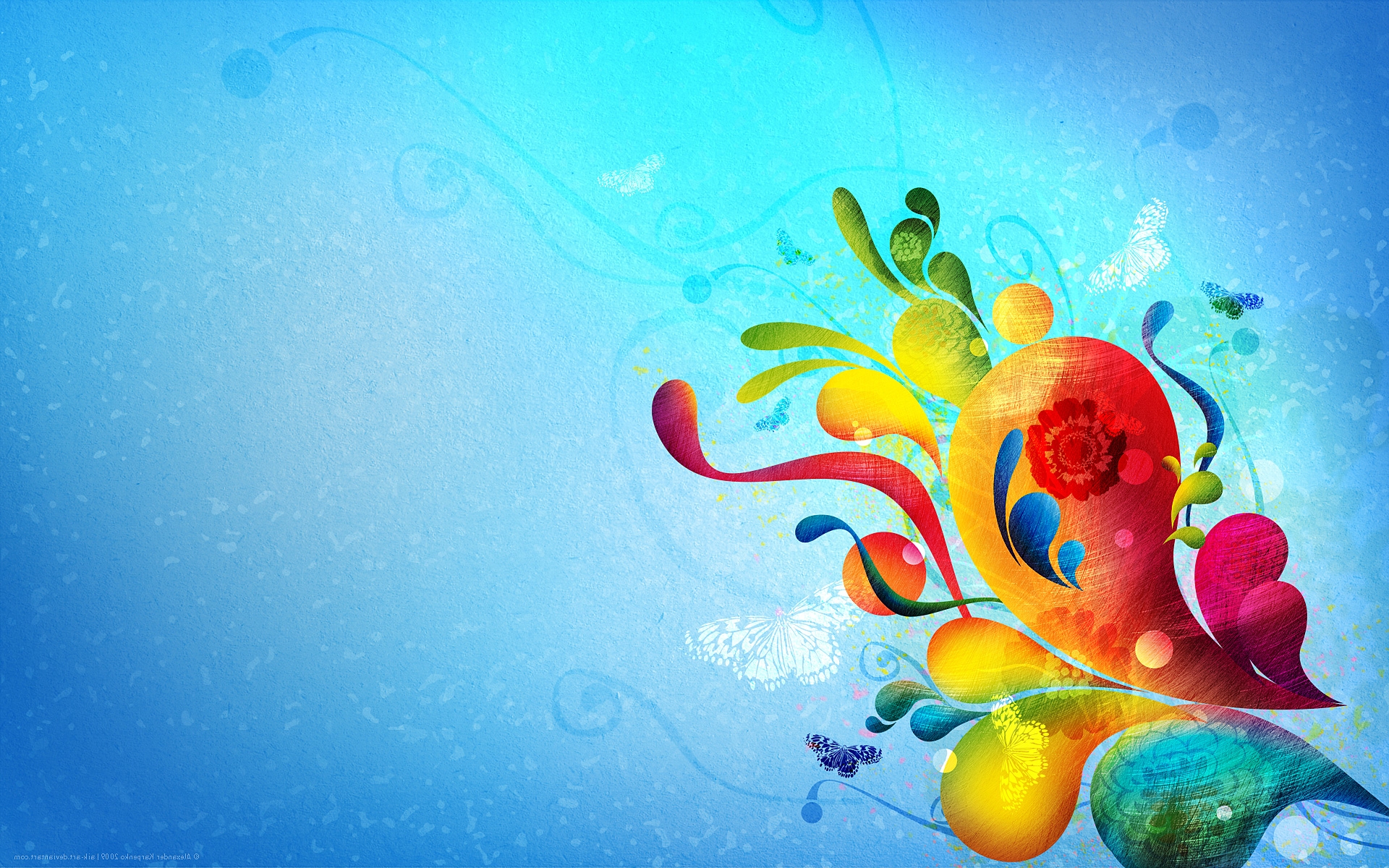 Pretty Abstract Wallpaper On