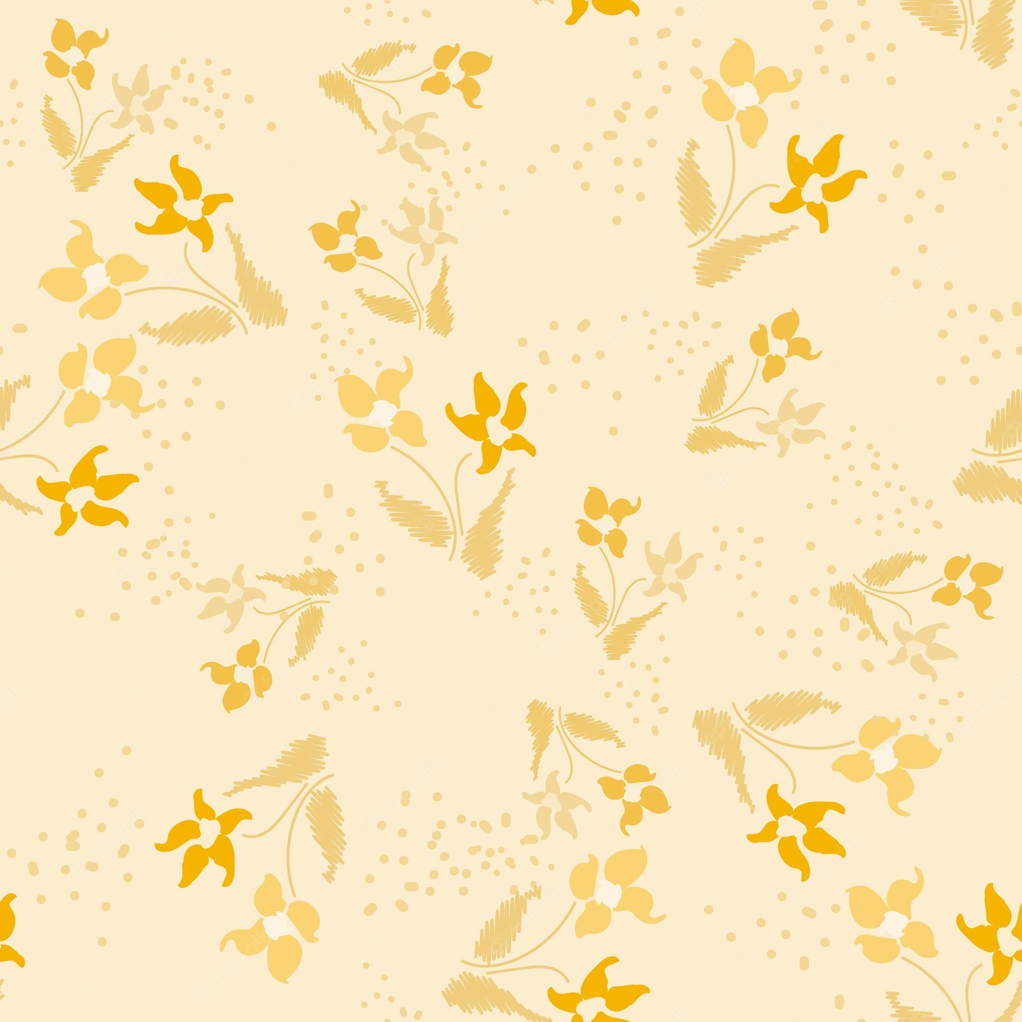 Premium Vector Simple Cute Pattern In Small Flowers Shabby Chic