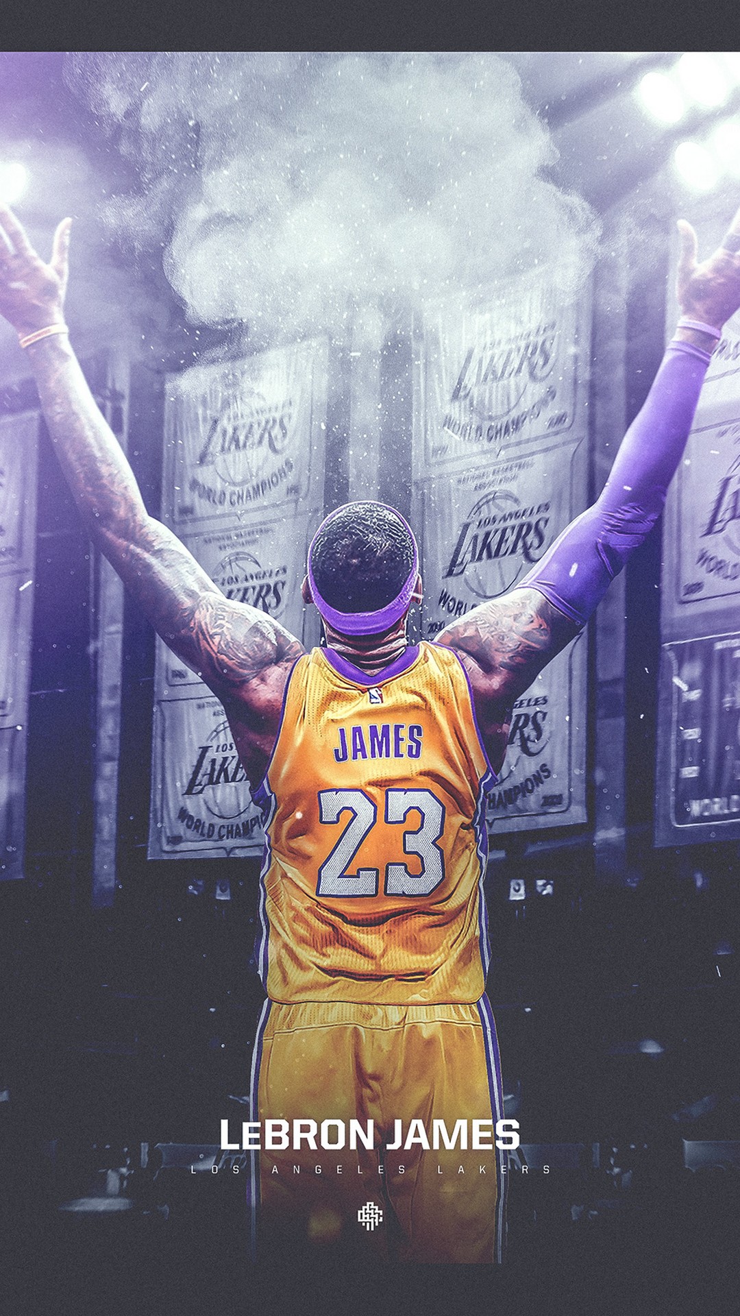 Lebron James La Lakers HD Wallpaper For iPhone Basketball