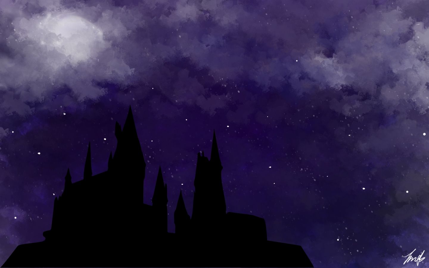 Harry Potter Hogwarts Castle Desktop Wallpaper
