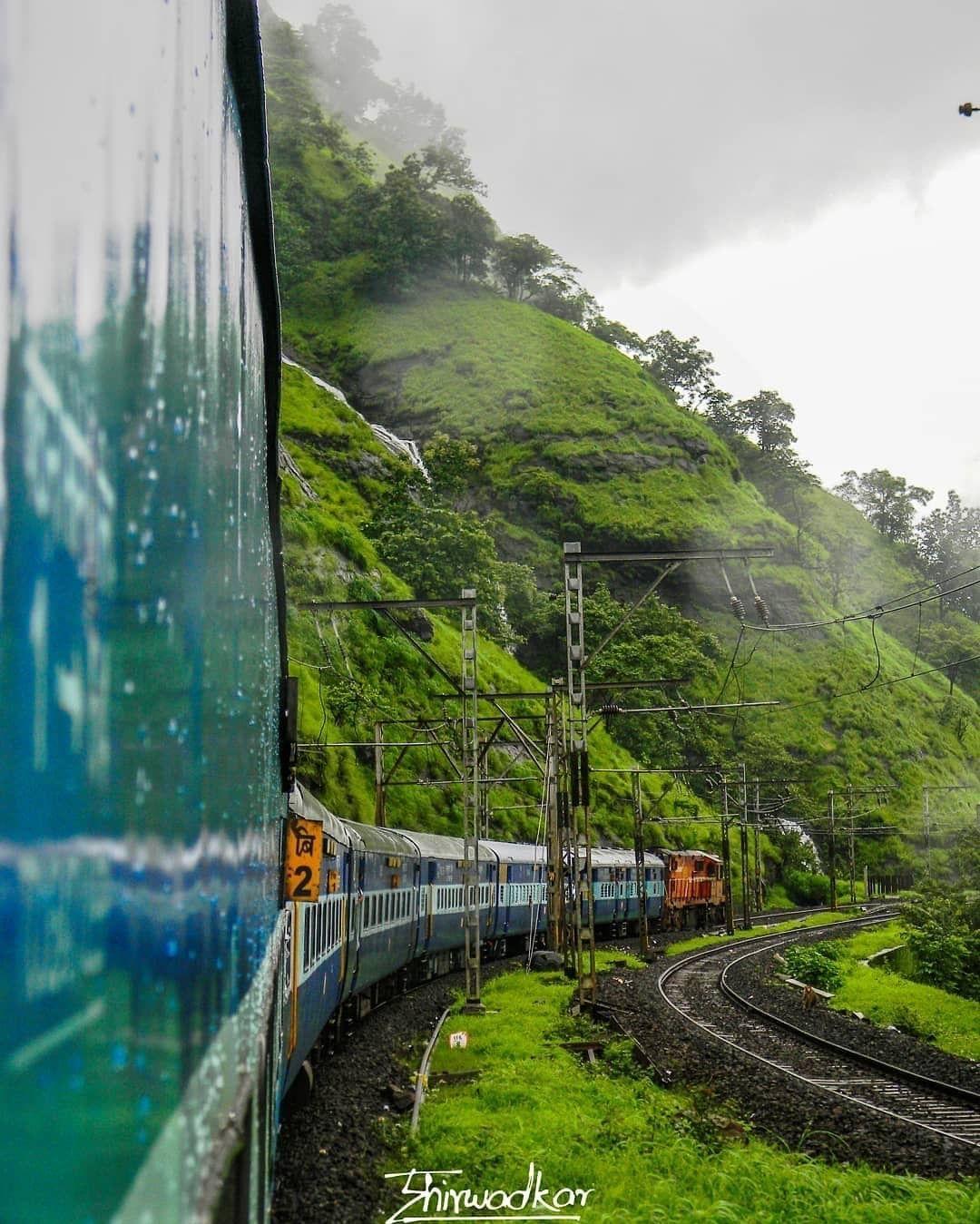The Konkan Railway Travel India Beautiful Places Amazing