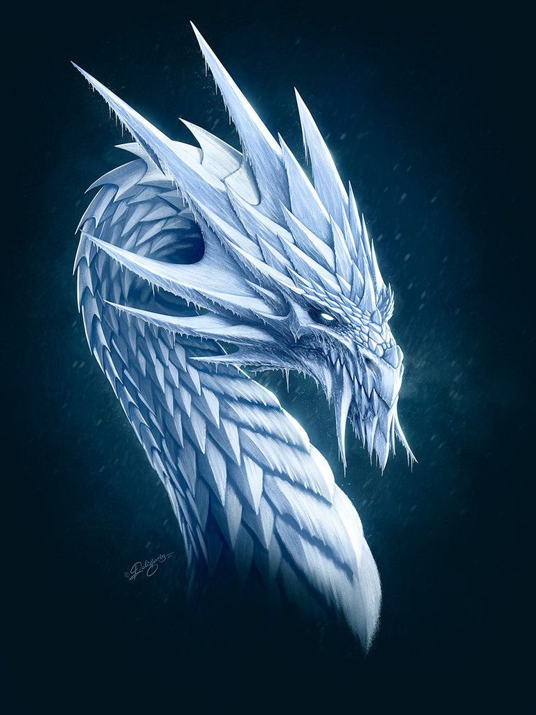 Ice Dragon Wallpaper High Quality Resolution For