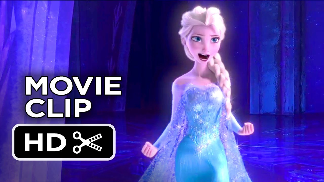 Frozen Official Movie Clip Let It Go Song Kristen