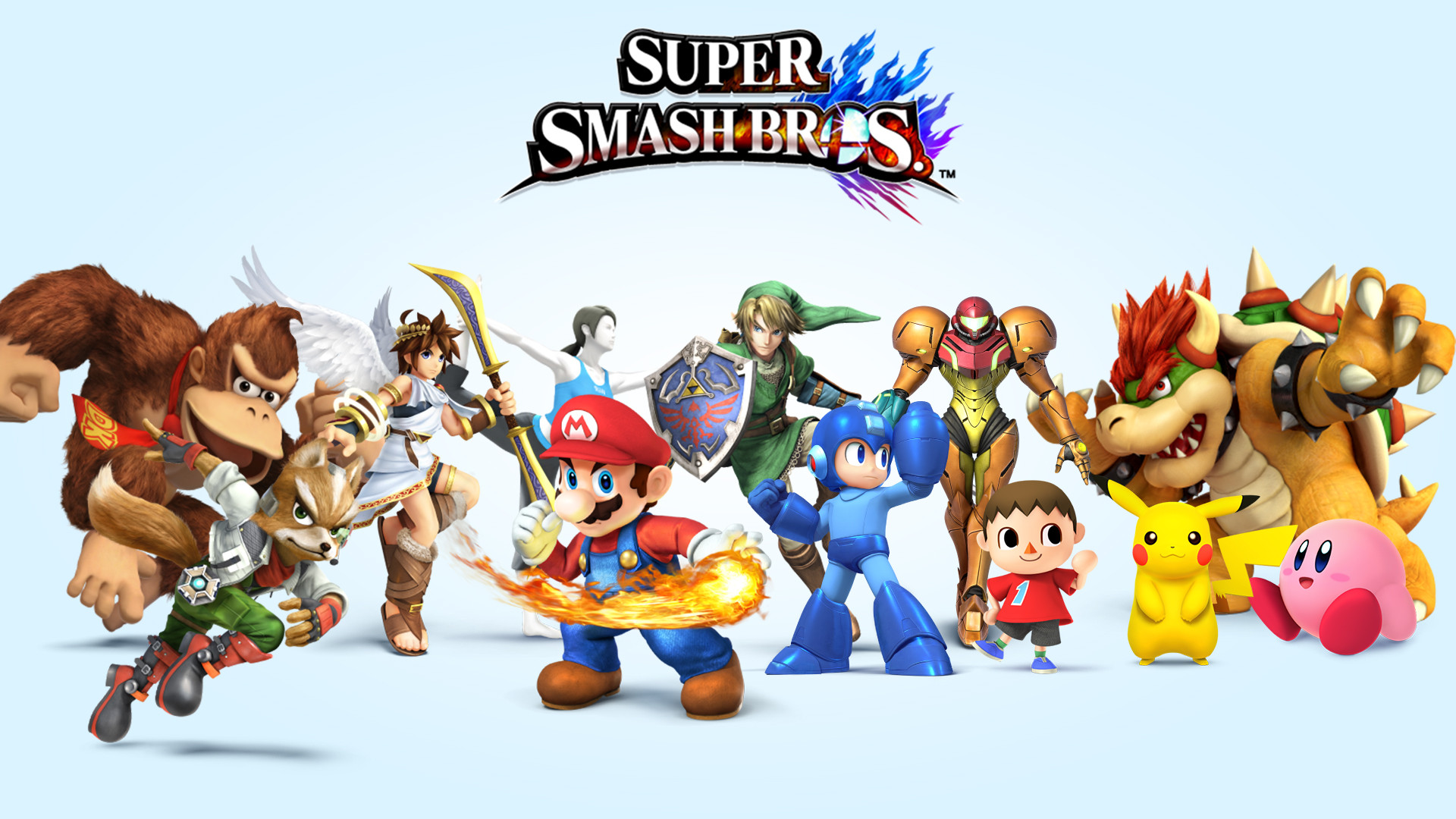 Super Smash Bros Characters Wallpaper HD Volume Smashbros