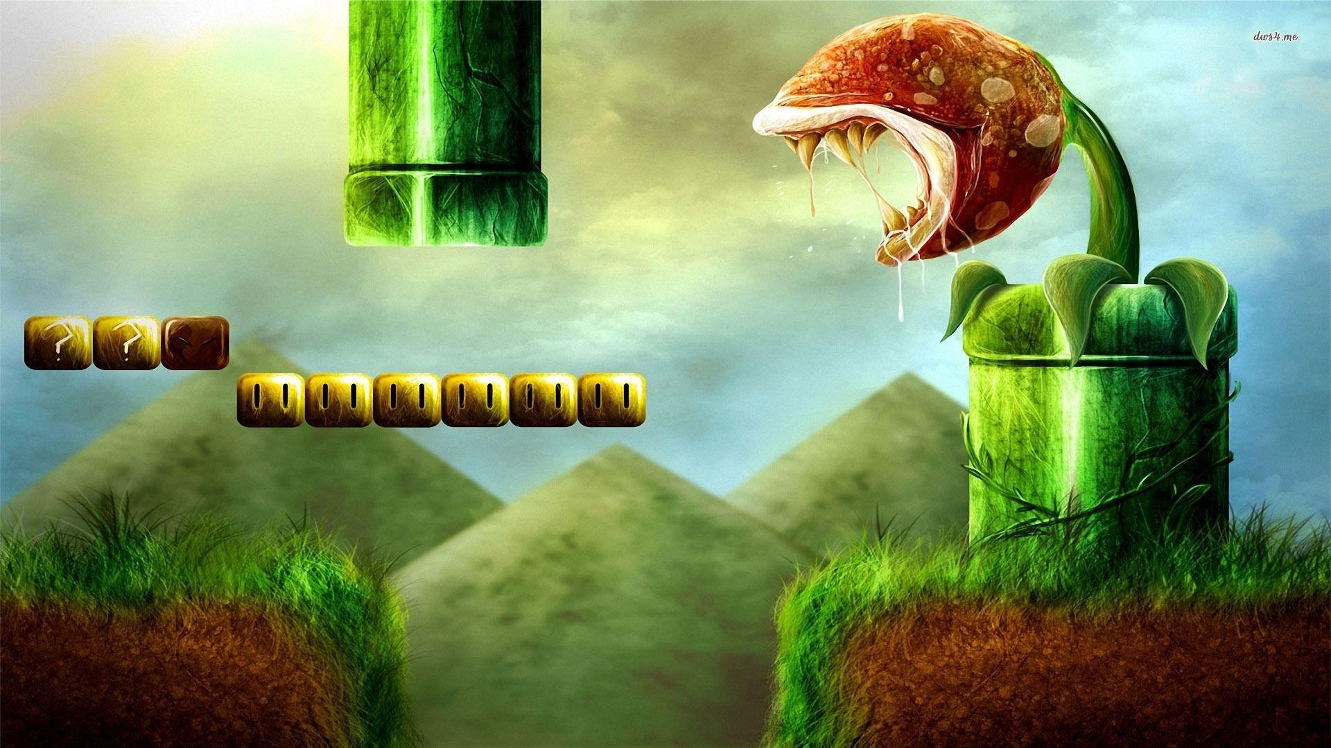 Super Mario Piranha Plant wallpaper Game wallpapers 6562