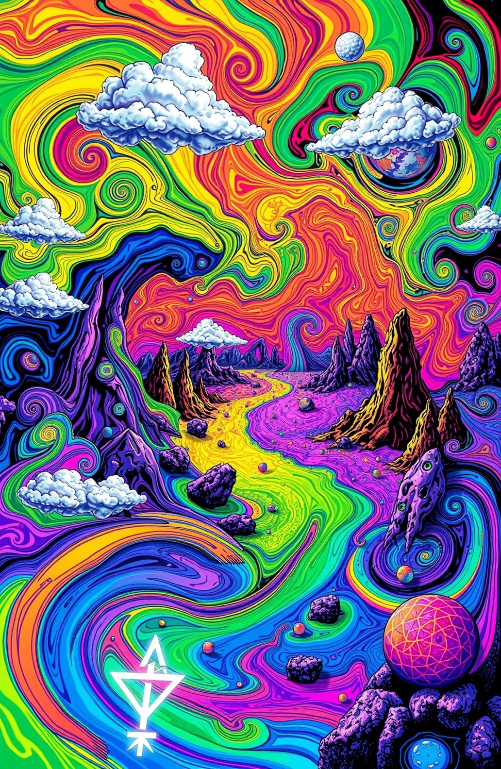 Trippy Stoner Wallpaper