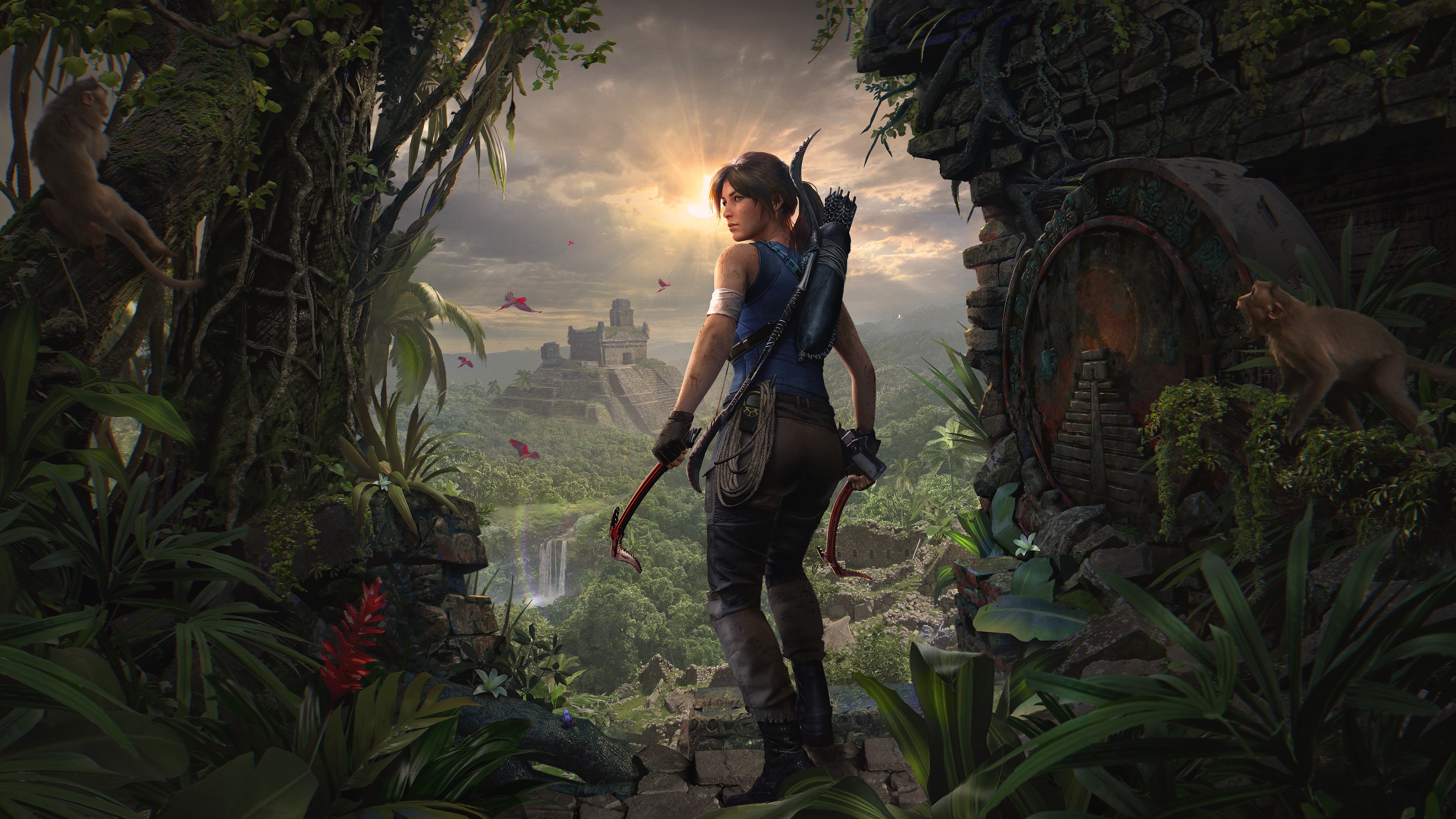 Shadow Of The Tomb Raider Games HD Lara Wallpaper