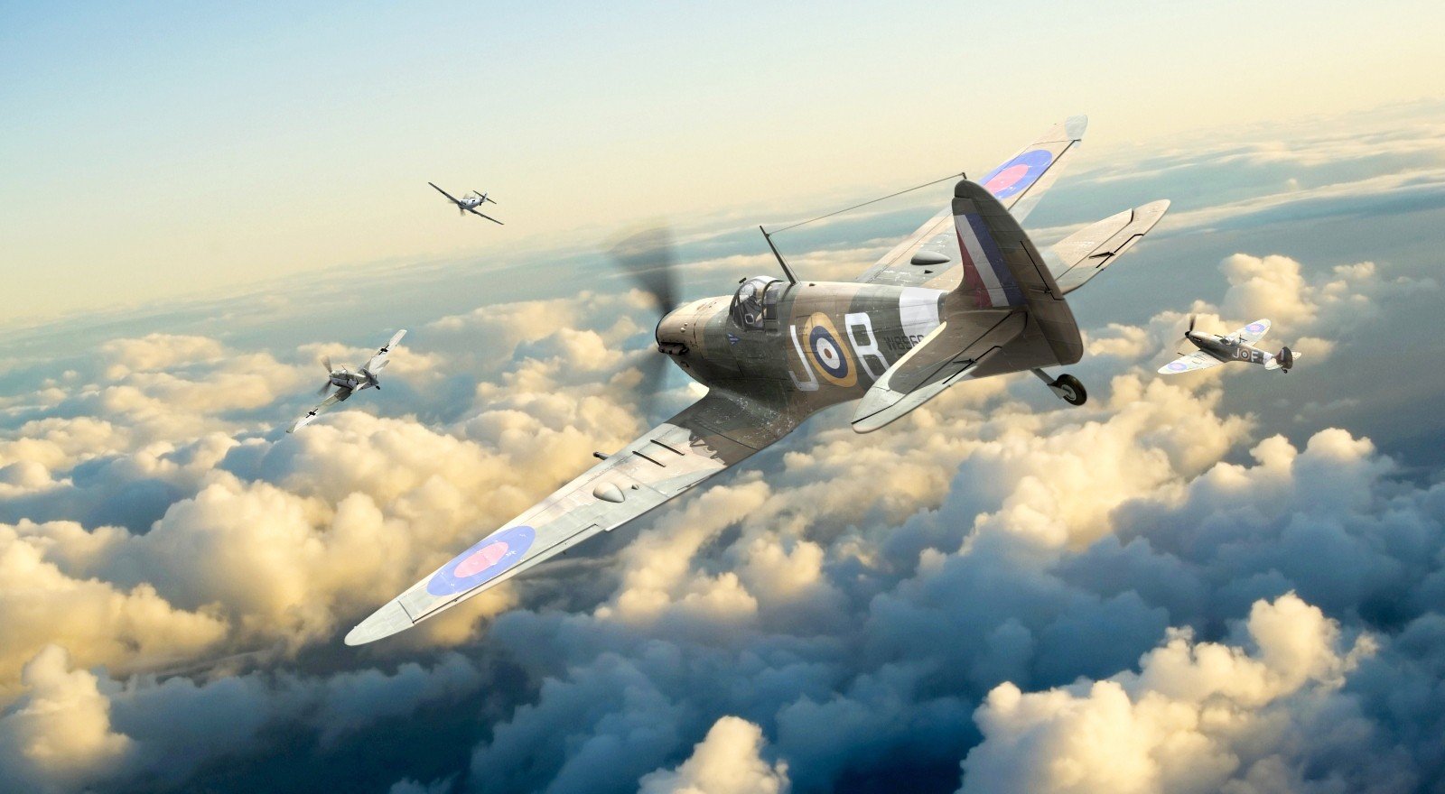 Battle Of Britain Supermarine Spitfire Messerschmitt Bf