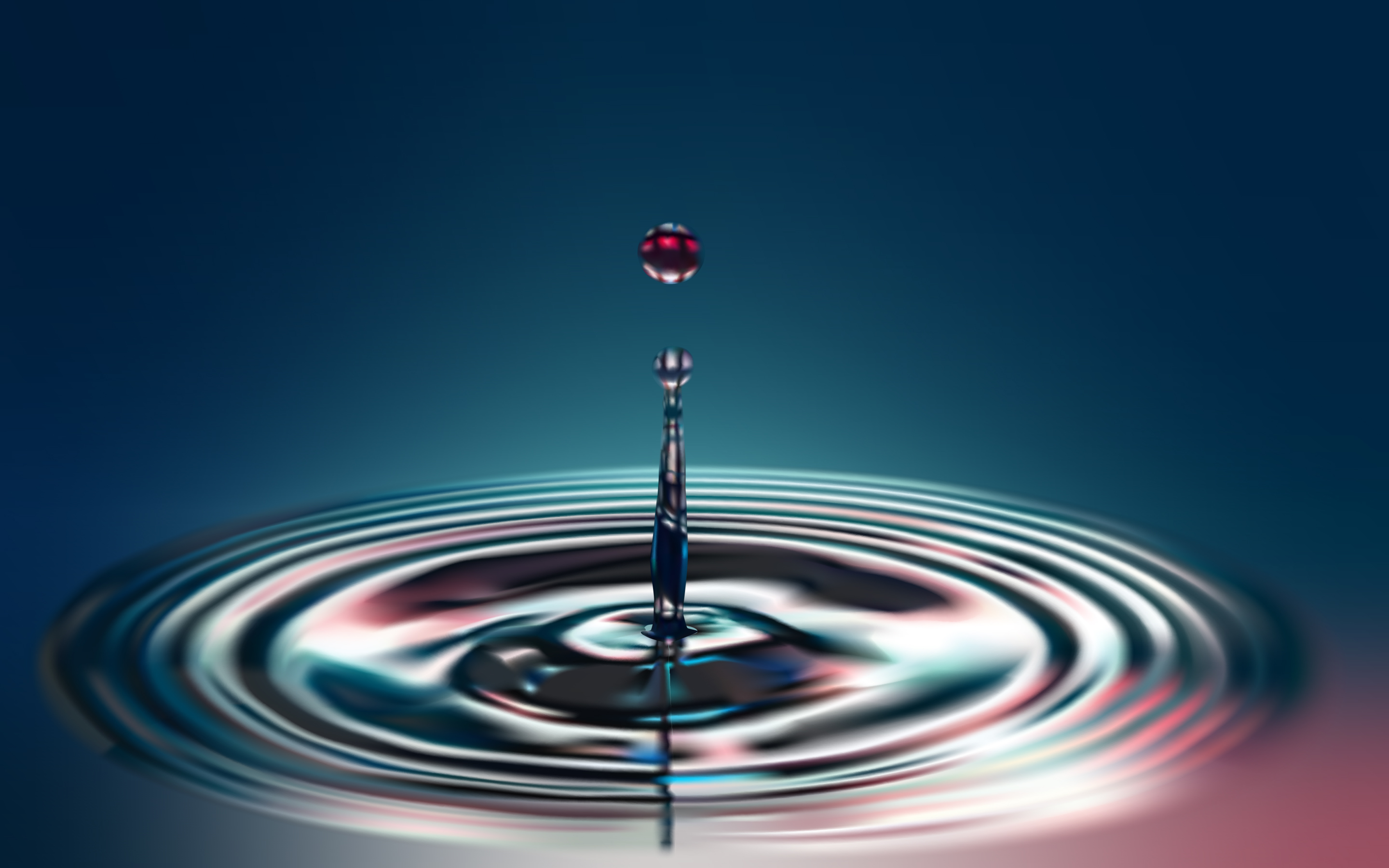 Artistic Water Drop HD Wallpaper