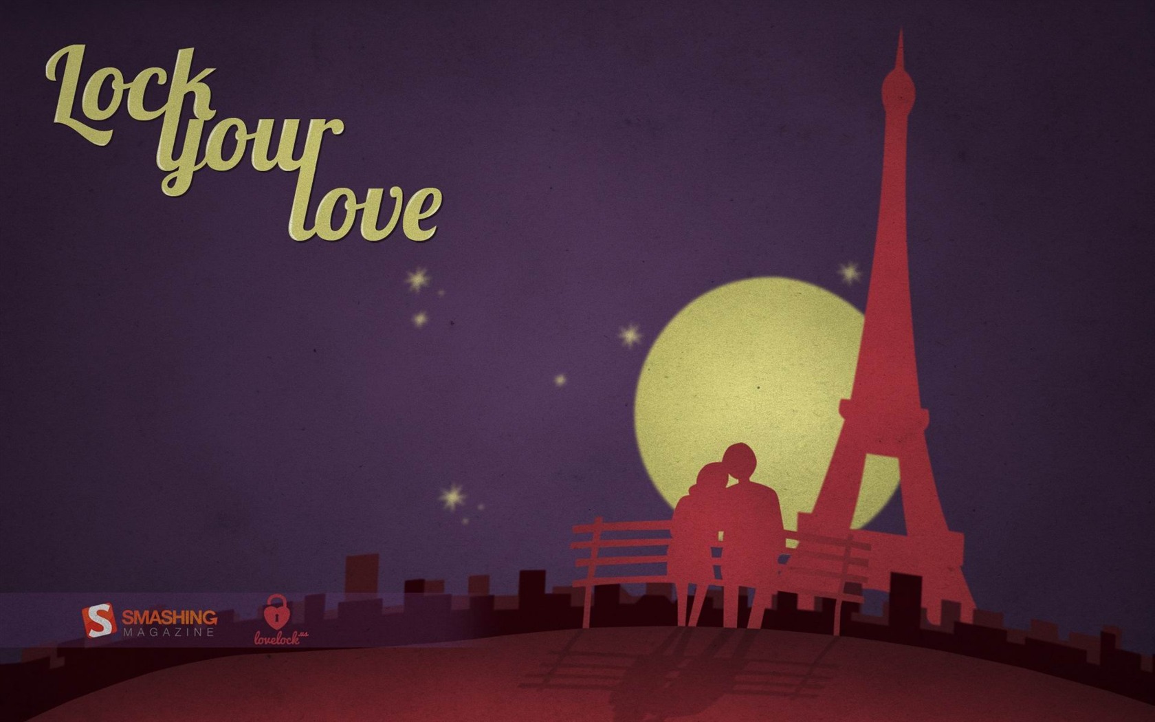 Love In Paris Theme Desktop Wallpaper