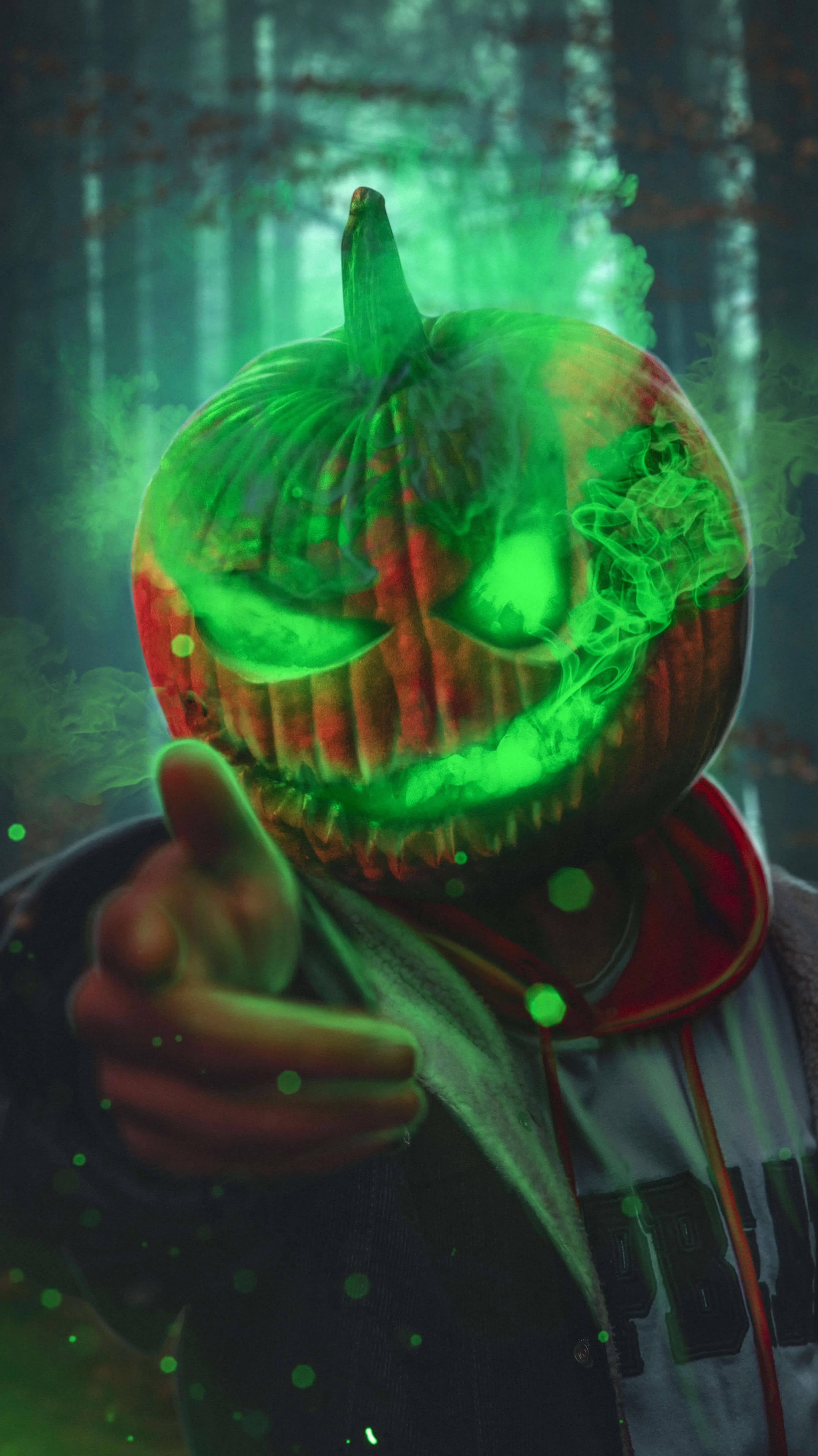 Pumpkin Head Halloween Wallpaper By Maydroid