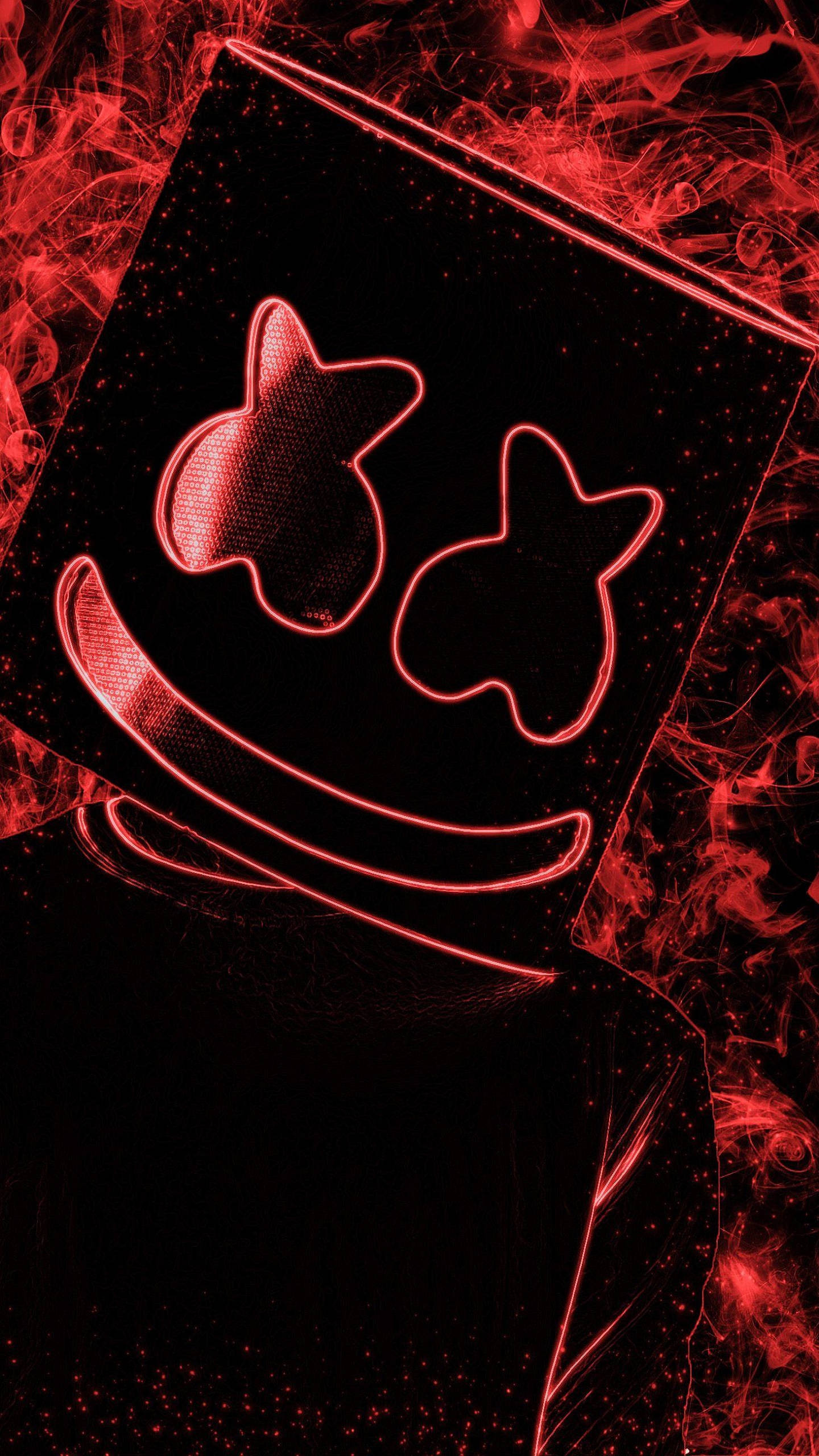 En Marshmallow Dj Schwarzes Fanart Wallpaper