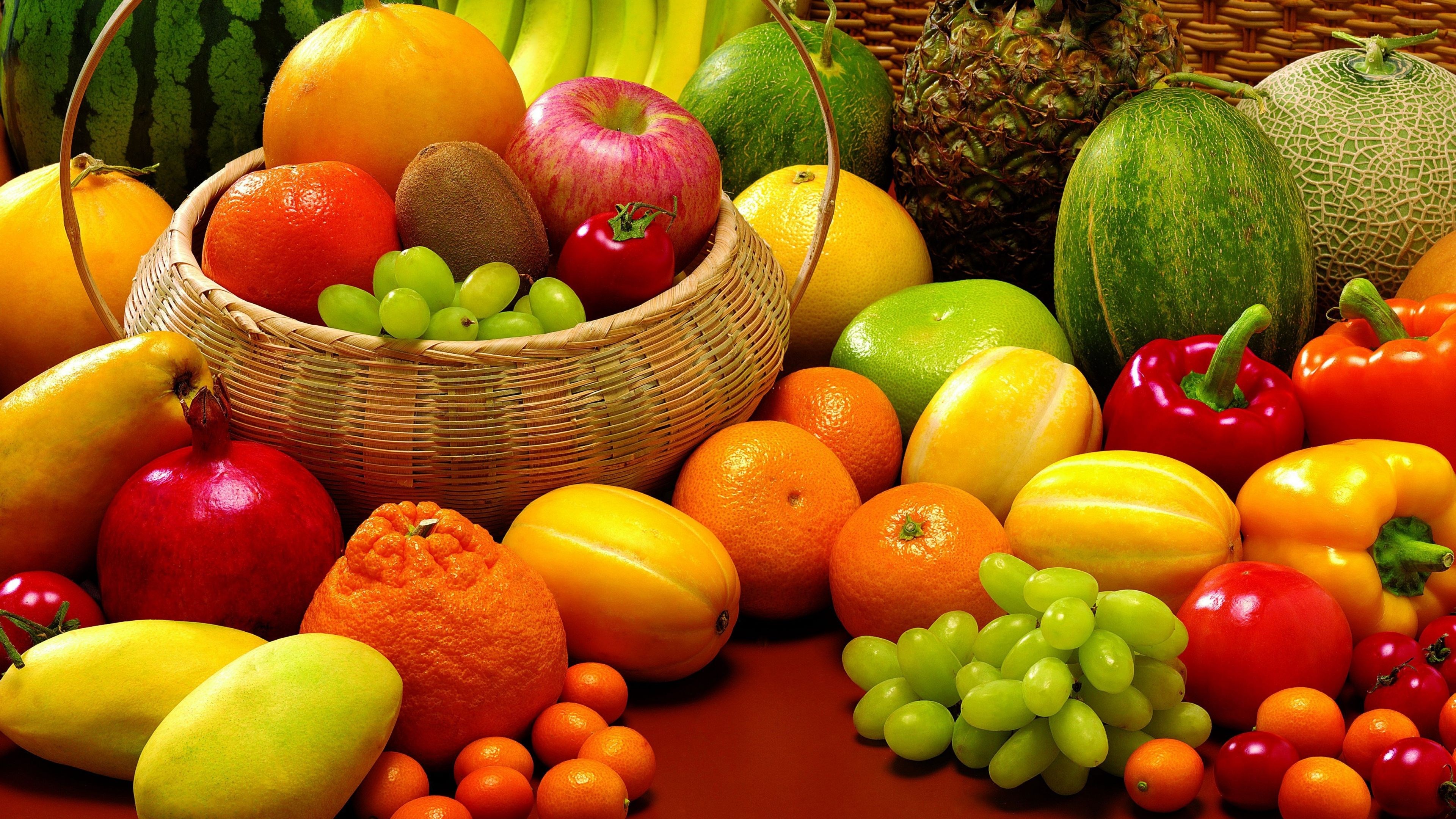 Fruit And Vegetables Ultra HD 4k Wallpaper High Quality