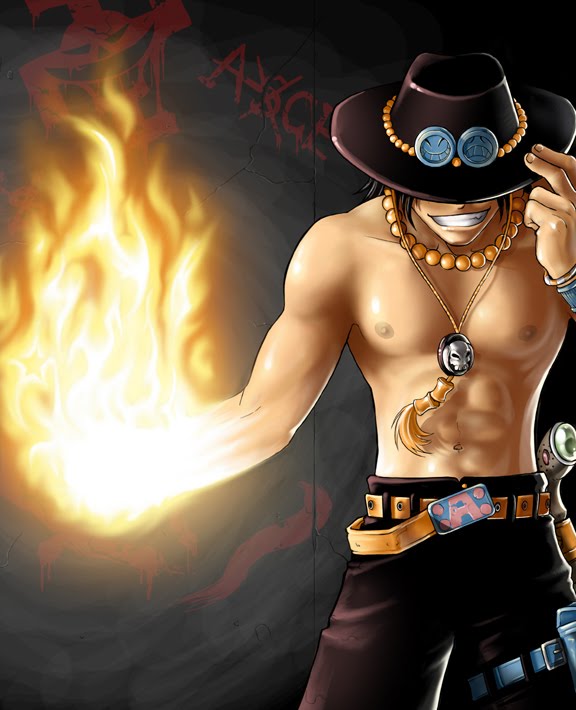 Wallpaper Ace One Piece