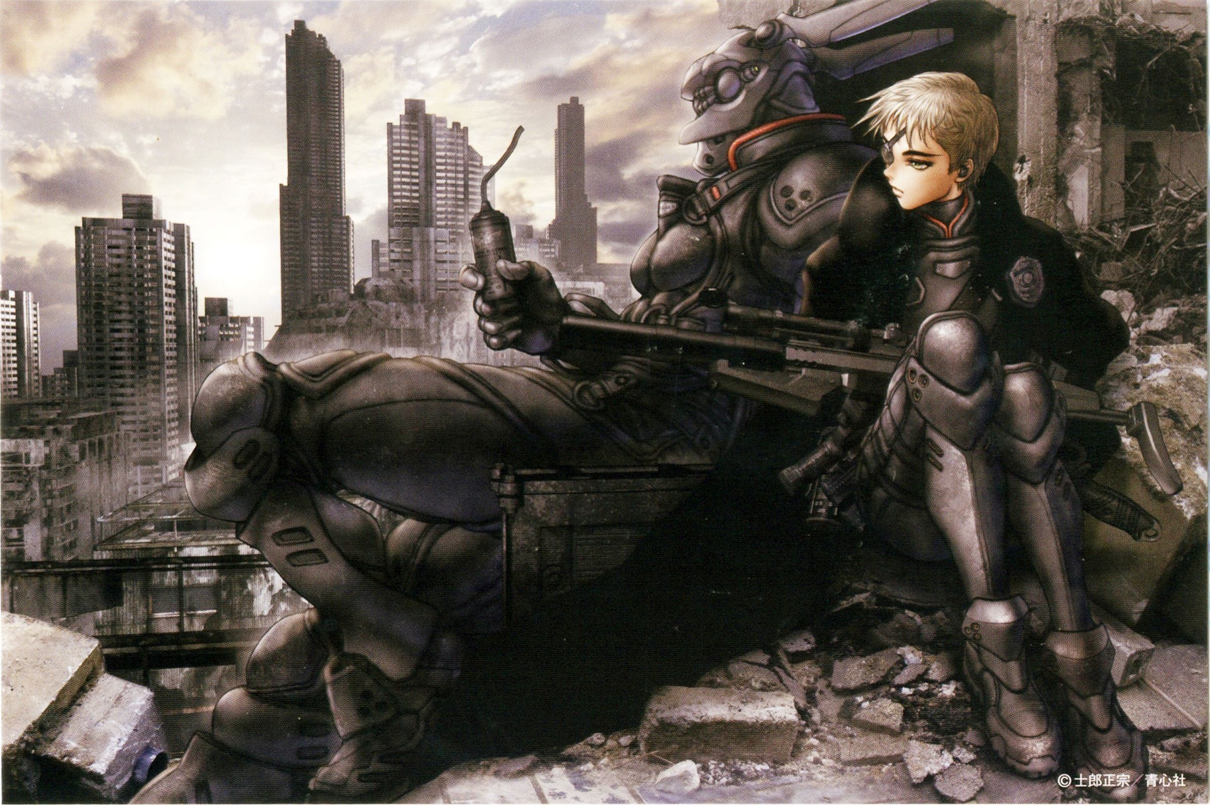 Appleseed Ex Machina With Image Anime Fight Sci Fi