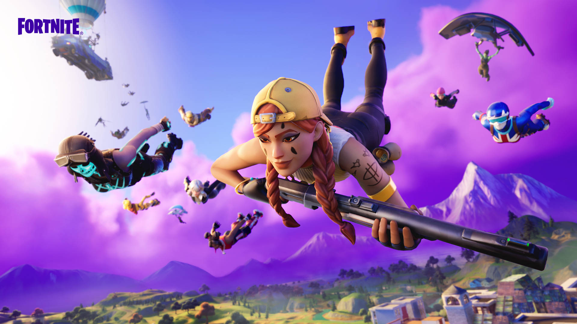 Fortnite Girl Wallpaper