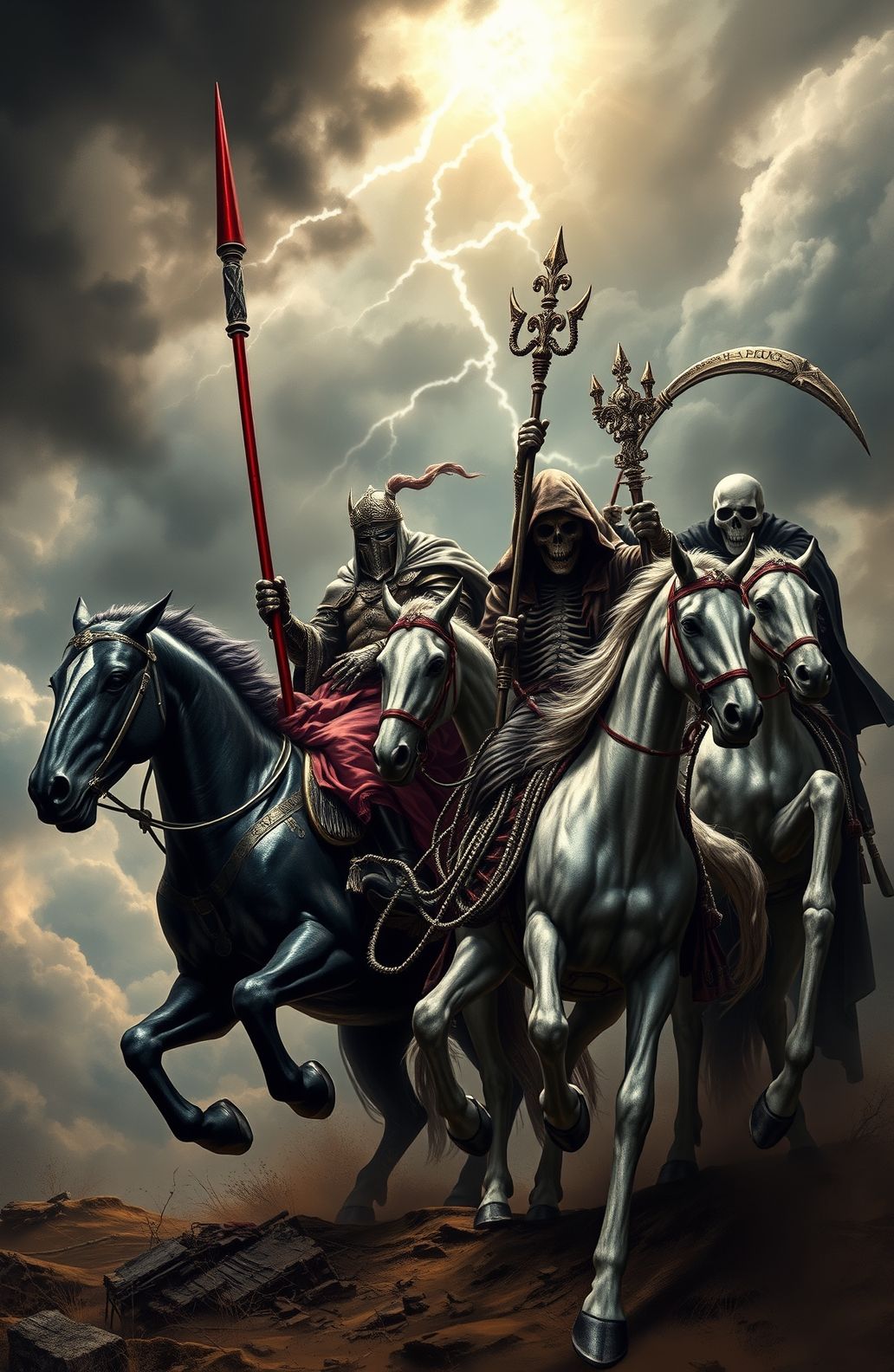 Four Horsemen Of The Apocalypse Wallpaper