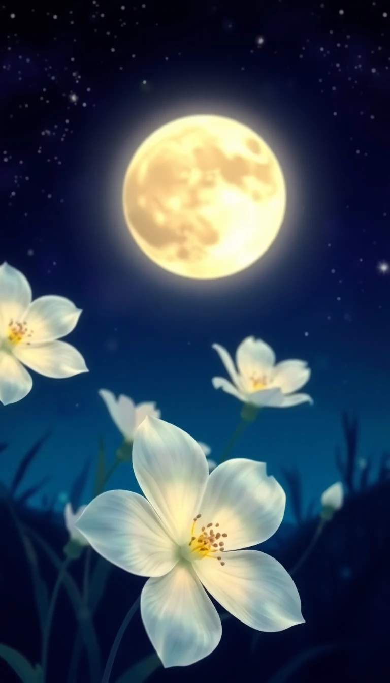 Moonflower Wallpaper
