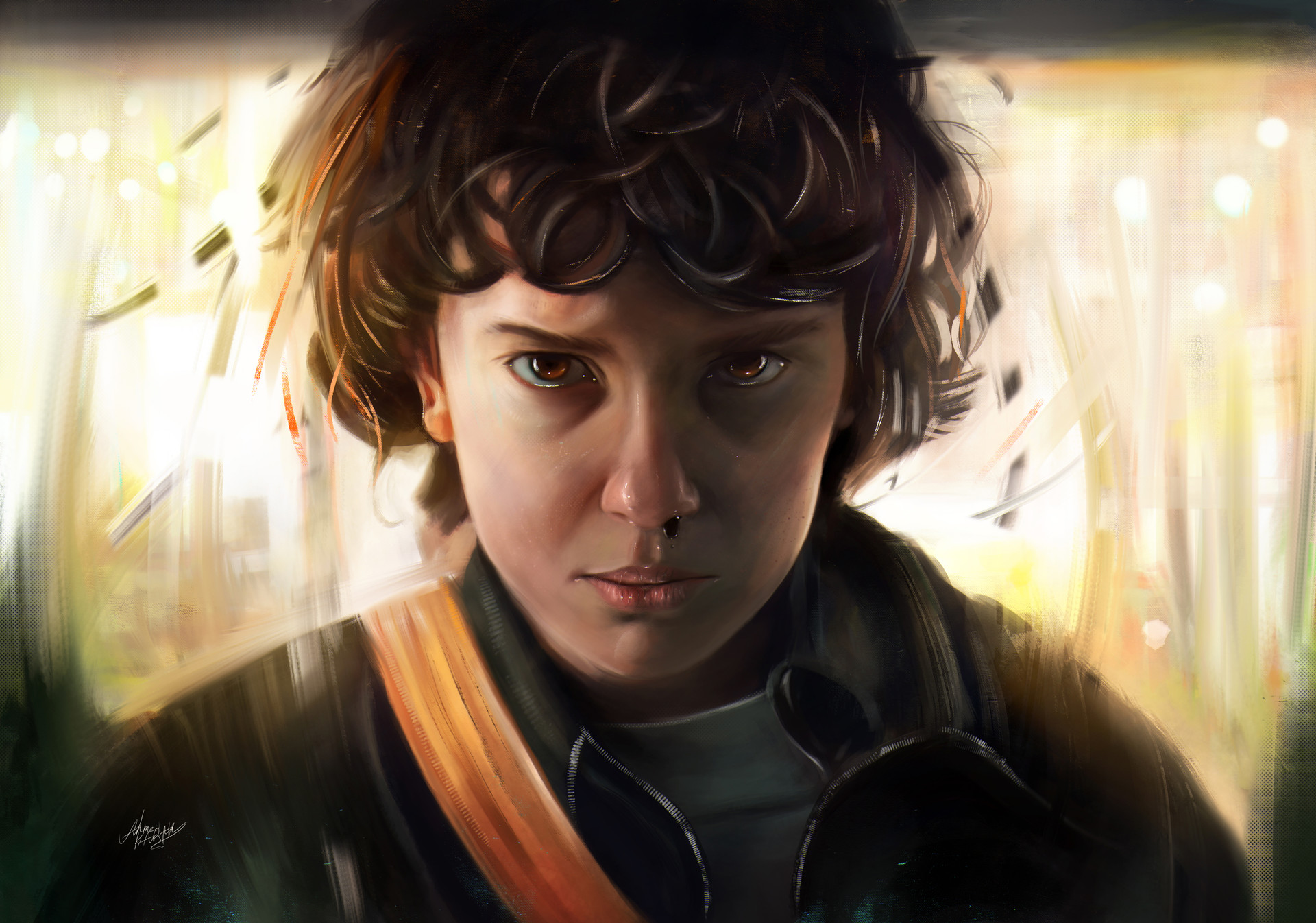Stranger Things Eleven HD Artwork Wallpaper Tv Shows 4k