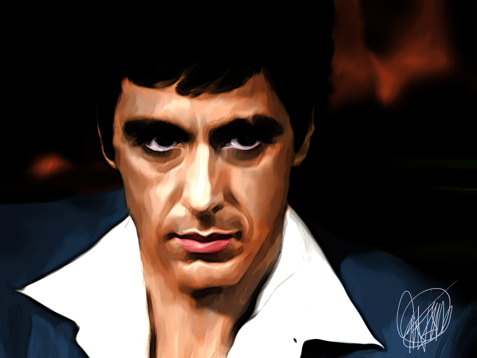 Pin Tony Montana Al Pacino Photos HD Widescreen Wallpaper Picture