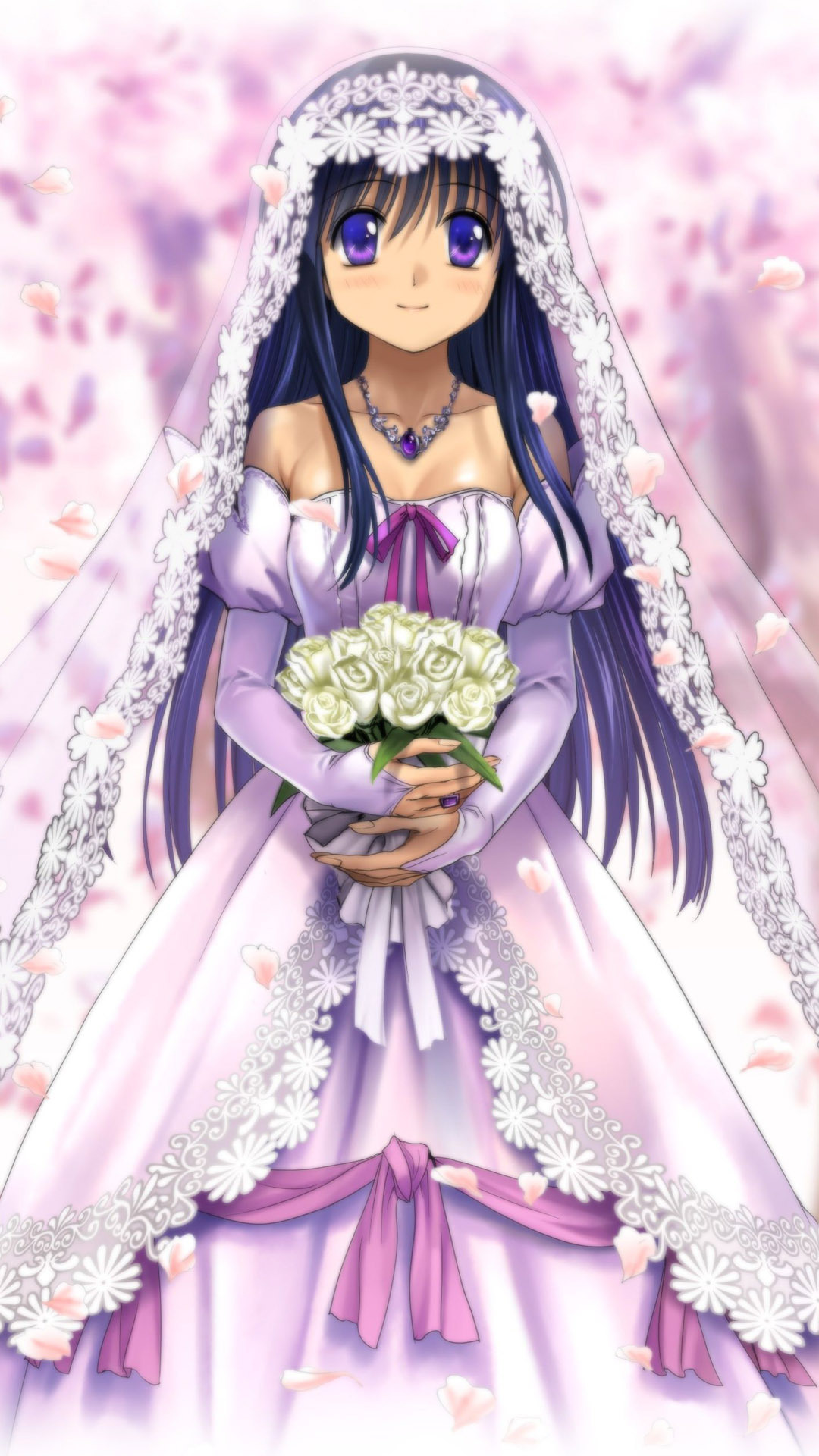 Anime Bride Mobile Wallpaper Jpg