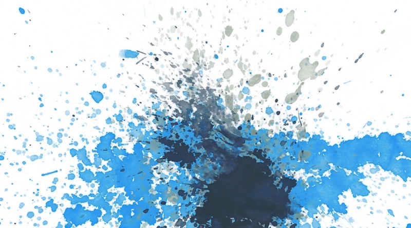 Blue Splash Abstract Wallpaper Dell Streak